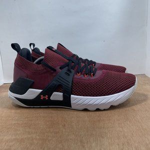 Under Armour Project Rock 4 League Red Sneakers 3023695-600 Men's Size 12